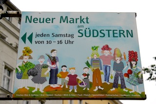 Wochenmarkt Südstern in Kreuzberg